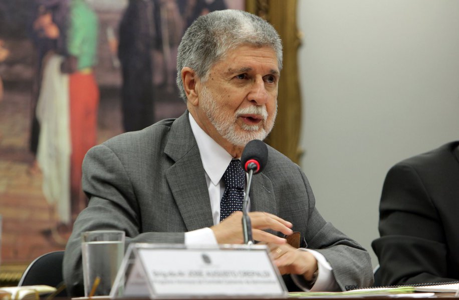Celso Amorim (Foto: Giuliana Miranda) Celso Amorim