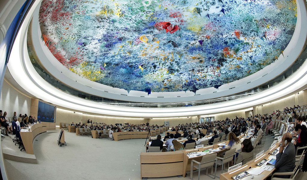 Participants during the 20th session of the Human Rights Council. 6 July 2012. Photo by Jean-Marc Ferré (Foto: Deputado Paulão) Participants during the 20th session of the Human Rights Council. 6 July 2012. Photo by Jean-Marc Ferré