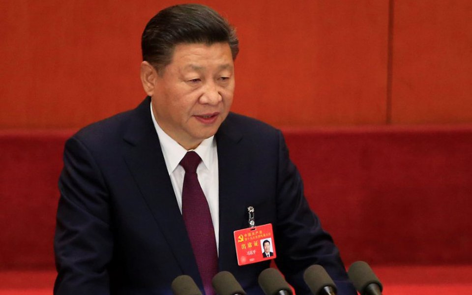 Presidente da China, Xi Jinping, durante pronunciamento em congresso, em Pequim 18/10/2017 REUTERS/Aly Song (Foto: Leonardo Attuch) Presidente da China, Xi Jinping, durante pronunciamento em congresso, em Pequim 18/10/2017 REUTERS/Aly Song