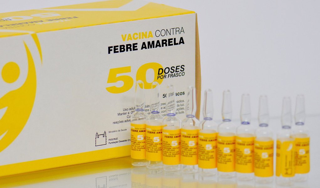 Vacina contra a febre amarela (Foto: Voney Malta) Vacina contra a febre amarela