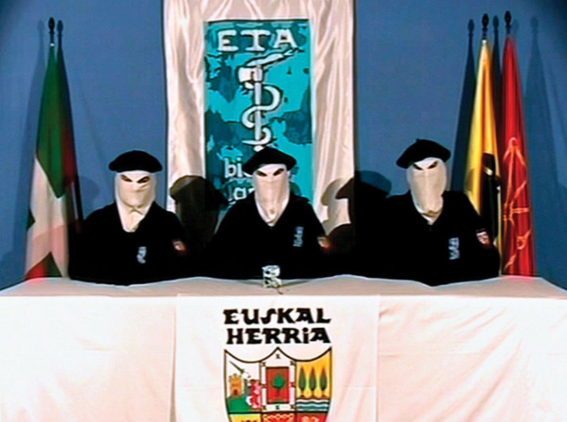 Grupo separatista basco ETA (Foto: Giuliana Miranda) Grupo separatista basco ETA