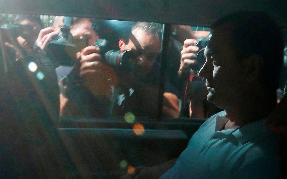 Empresário Joesley Batista deixa sede da Polícia Federal, em São Paulo 11/09/2017 REUTERS/Leonardo Benassatto (Foto: Charles Nisz) Empresário Joesley Batista deixa sede da Polícia Federal, em São Paulo 11/09/2017 REUTERS/Leonardo Benassatto