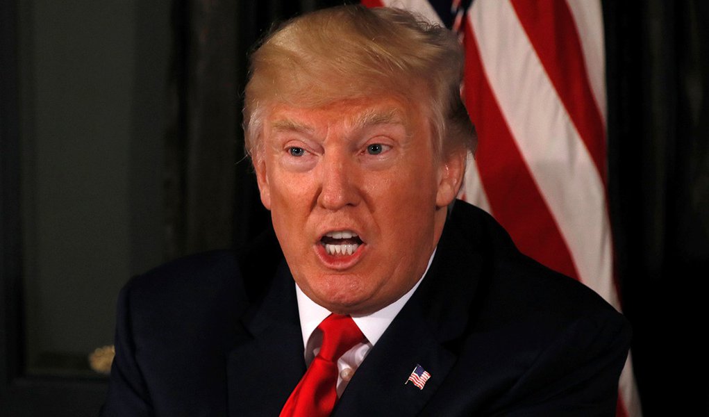 Trump faz discurso em Bedminster 8/8/2017 REUTERS/Jonathan Ernst (Foto: Giuliana Miranda) Trump faz discurso em Bedminster 8/8/2017 REUTERS/Jonathan Ernst