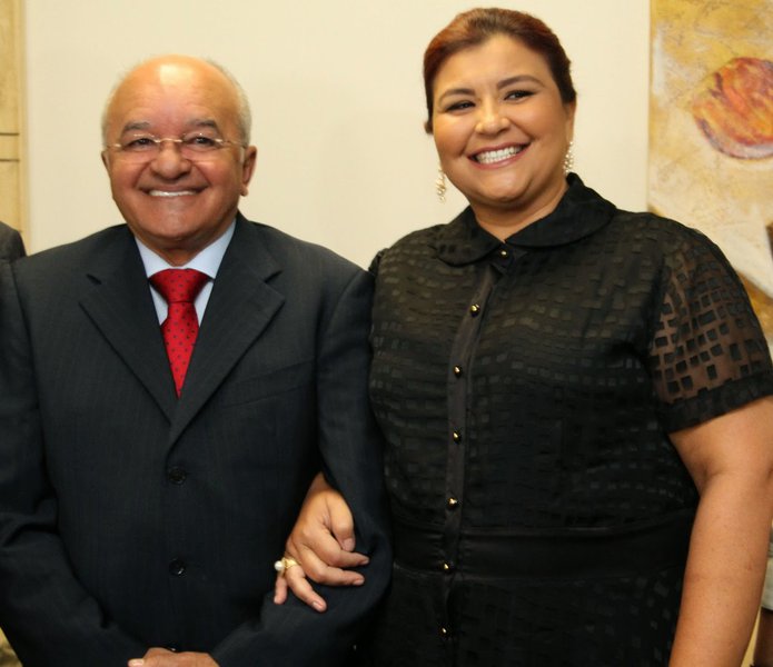 Ex-governador do Amazonas José Melo (Pros) e ex-primeira dama Edilene Gomes Oliveira (Foto: Paulo Emílio) Ex-governador do Amazonas José Melo (Pros) e ex-primeira dama Edilene Gomes Oliveira