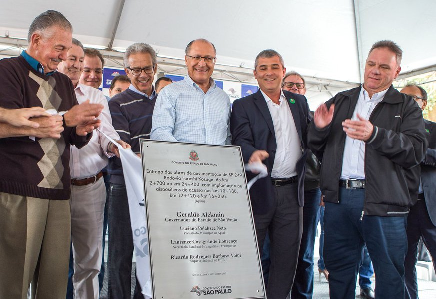 Alckmin em Ribeirão Branco Foto: Daniel Guimarães/A2img (Foto: Gisele Federicce) Alckmin em Ribeirão Branco Foto: Daniel Guimarães/A2img