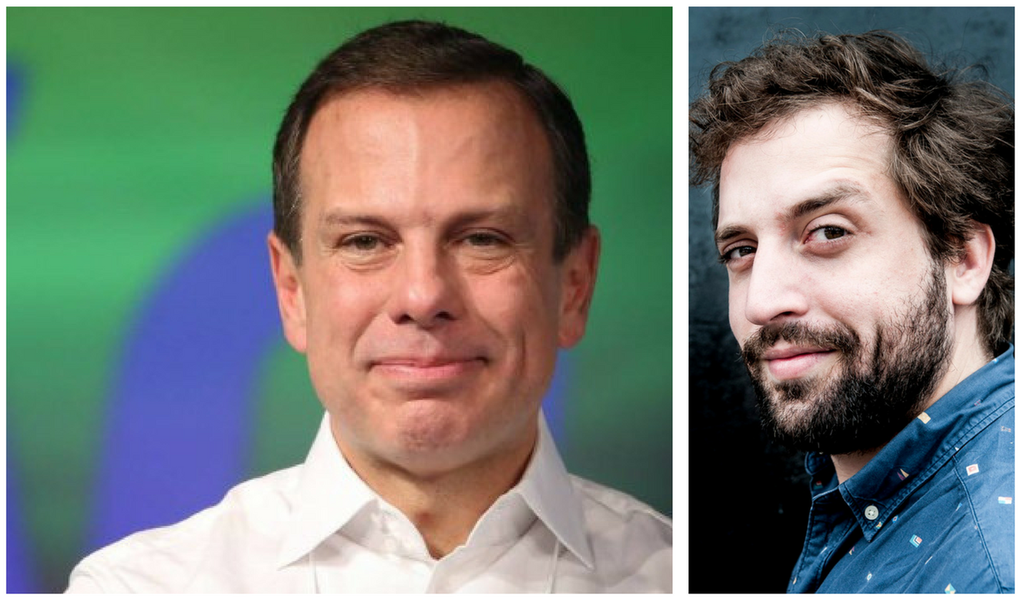 JOão Doria e Gregório Duvivier (Foto: Leonardo Attuch) JOão Doria e Gregório Duvivier