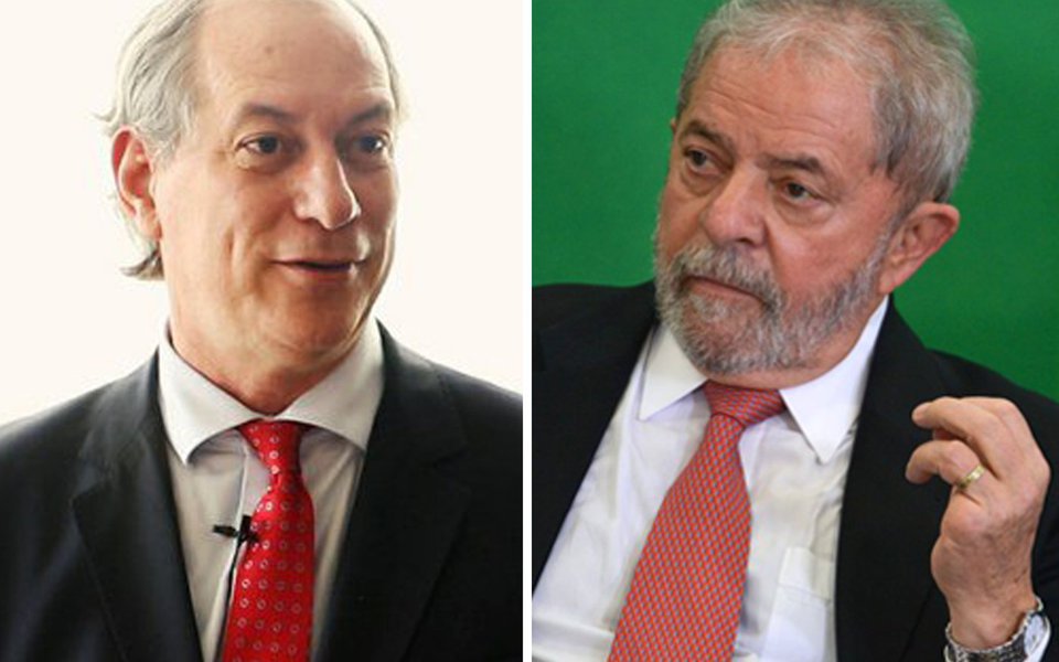Ciro e Lula (Foto: José Rainha Júnior) Ciro e Lula