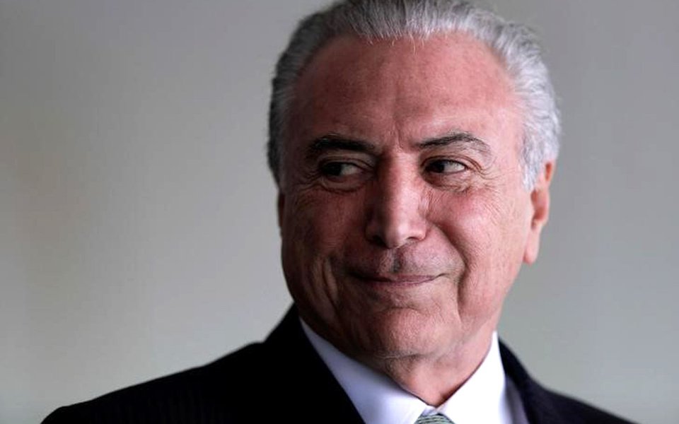 Temer durante evento com Mariano Rajoy no Palácio do Itamaraty 24/4/2017 REUTERS/Ueslei Marcelino (Foto: Aquiles Lins) Temer durante evento com Mariano Rajoy no Palácio do Itamaraty 24/4/2017 REUTERS/Ueslei Marcelino