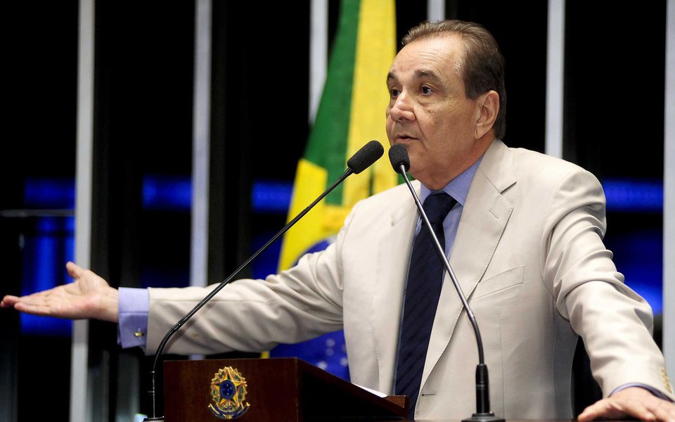 Plenário do Senado Federal durante sessão não deliberativa ordinária. Em discurso, senador Jose Agripino (DEM-RN). Foto: Waldemir Barreto/Agência Senado (Foto: Aquiles Lins) Plenário do Senado Federal durante sessão não deliberativa ordinária. Em discurso, senador Jose Agripino (DEM-RN). Foto: Waldemir Barreto/Agência Senado