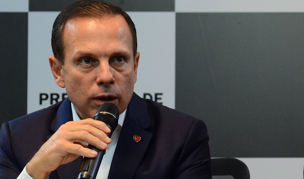 25/05/2017- São Paulo- SP, Brasil- Coletiva de imprensa do prefeito João Dória sobre a doação de cobertores, na sede da prefeitura Foto: Rovena Rosa/Agência Brasil (Foto: Aquiles Lins) 25/05/2017- São Paulo- SP, Brasil- Coletiva de imprensa do prefeito João Dória sobre a doação de cobertores, na sede da prefeitura Foto: Rovena Rosa/Agência Brasil
