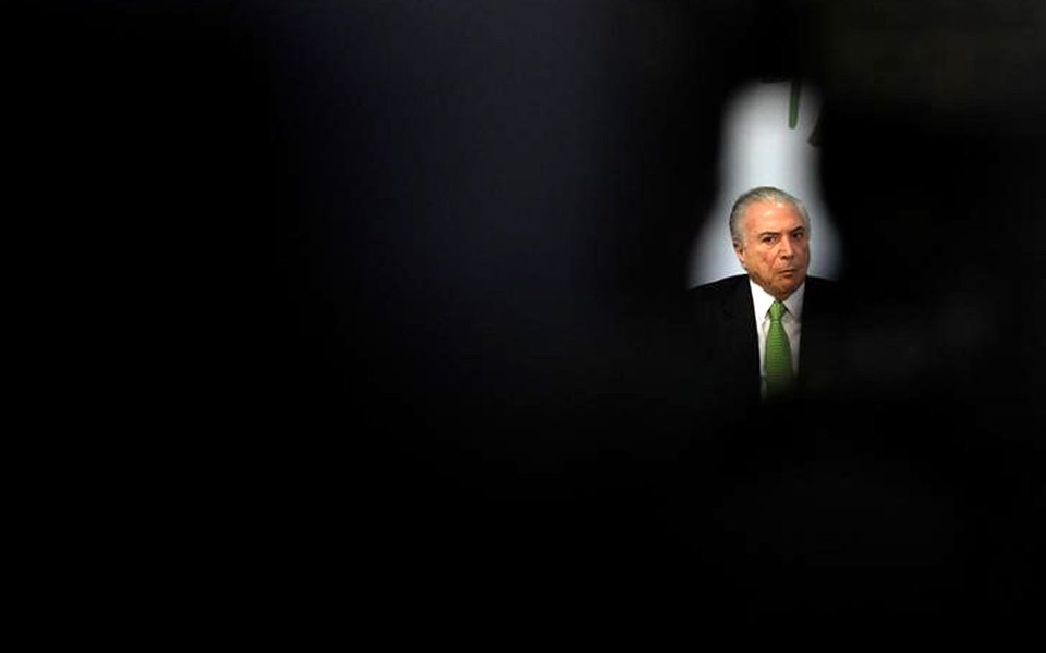 Presidente Michel Temer durante cerimônia no Palácio do Planalto, em Brasília. 5/06/2017 REUTERS/Ueslei Marcelino (Foto: Marcio Pochmann) Presidente Michel Temer durante cerimônia no Palácio do Planalto, em Brasília. 5/06/2017 REUTERS/Ueslei Marcelino