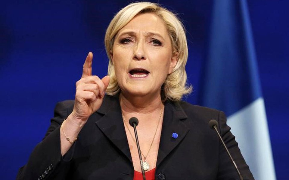 Candidata de extrema-direita à Presidência da França, Marine Le Pen. 19/04/2017 REUTERS/Robert Pratta (Foto: Aquiles Lins) Candidata de extrema-direita à Presidência da França, Marine Le Pen. 19/04/2017 REUTERS/Robert Pratta