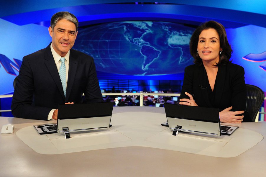 Jornal Nacional, JN, rede globo (Foto: Leopoldo Vieira) Jornal Nacional, JN, rede globo