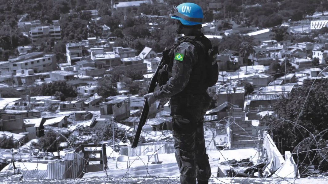 Exército Brasileiro, missão da ONU no Haiti (Minustah) (Foto: Paulo Emílio) Exército Brasileiro, missão da ONU no Haiti (Minustah)
