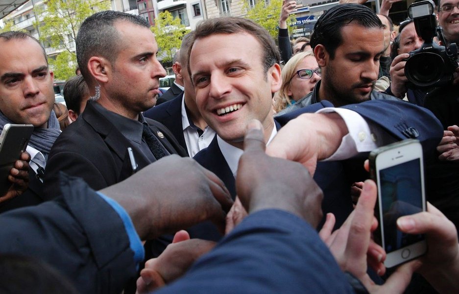 Emmanuel Macron vence eleições presidenciais francesas (Foto: Henrique Attuch) Emmanuel Macron vence eleições presidenciais francesas