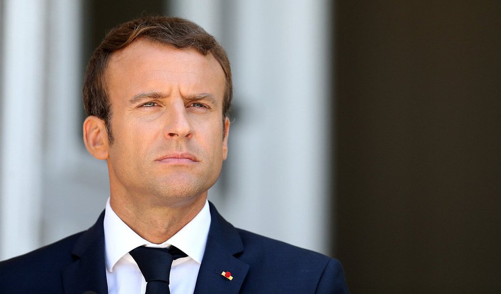 Presidente francês, Emmanuel Macron, durante coletiva de imprensa na Bulgária 25/08/2017 REUTERS/Stoyan Nenov (Foto: Reinaldo) Presidente francês, Emmanuel Macron, durante coletiva de imprensa na Bulgária 25/08/2017 REUTERS/Stoyan Nenov