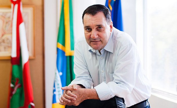 reitor UFSC, Luiz Carlos Cancellier (Foto: Jorge Alexandre) reitor UFSC, Luiz Carlos Cancellier