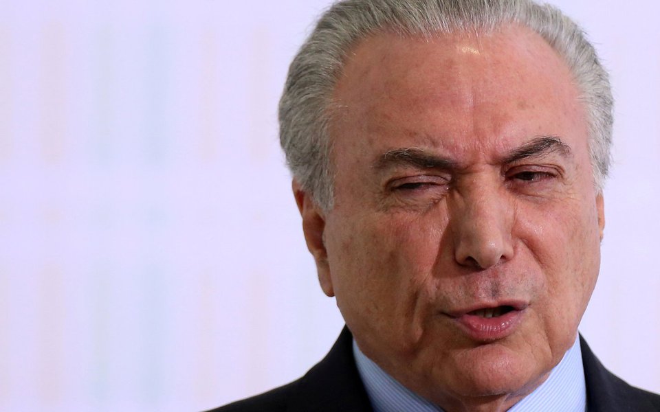 Presidente Michel Temer 28/08/2017 REUTERS/Adriano Machado (Foto: Giuliana Miranda) Presidente Michel Temer 28/08/2017 REUTERS/Adriano Machado