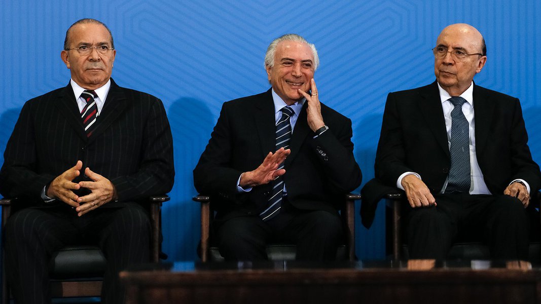 temer meirelles padilha (Foto: Aquiles Lins) temer meirelles padilha