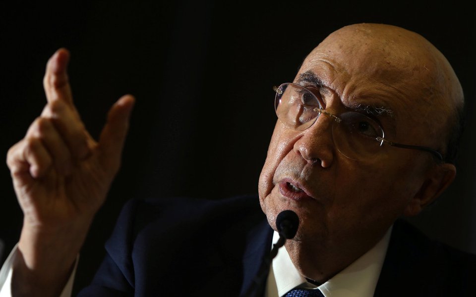 Ministro da Fazenda, Henrique Meirelles, durante coletiva de imprensa em Brasília 15/08/2017 REUTERS/Adriano Machado (Foto: Giuliana Miranda) Ministro da Fazenda, Henrique Meirelles, durante coletiva de imprensa em Brasília 15/08/2017 REUTERS/Adriano Machado