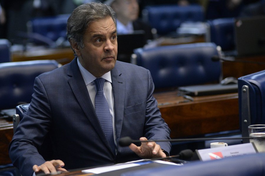 Senador Aécio Neves (Foto: Giuliana Miranda) Senador Aécio Neves
