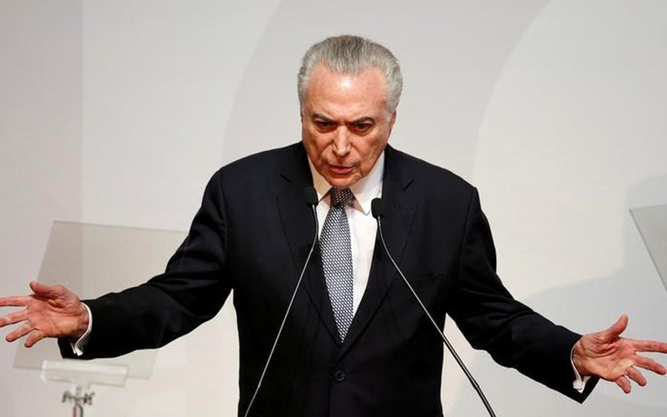 Presidente Michel Temer, durante evento em São Paulo 16/08/2017 REUTERS/Leonardo Benassatto (Foto: Pedro Uczai) Presidente Michel Temer, durante evento em São Paulo 16/08/2017 REUTERS/Leonardo Benassatto