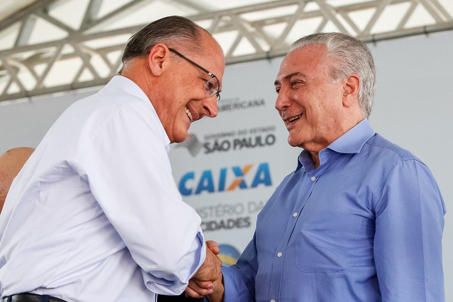 Alckmin e Temer (Foto: Romulo Faro) Alckmin e Temer