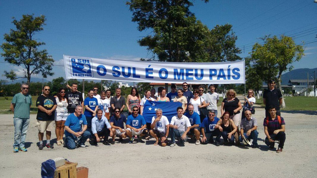 Sul é meu País (Foto: Giuliana Miranda) Sul é meu País