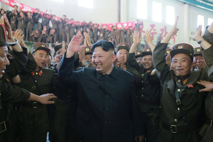 Líder da Coreia do Norte, Kim Jong Un, reage após lançamento de míssil Hwasong-14 KCNA/via REUTERS (Foto: Gisele Federicce) Líder da Coreia do Norte, Kim Jong Un, reage após lançamento de míssil Hwasong-14 KCNA/via REUTERS