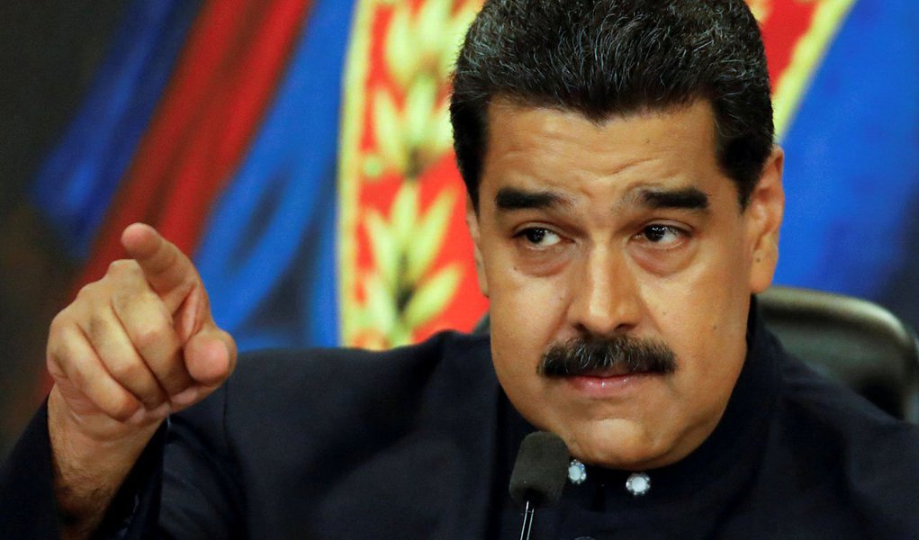 Presidente da Venezuela, Nicolás Maduro, durante coletiva de imprensa no Palácio Miraflores, em Caracas 17/10/2017 REUTERS/Carlos Garcia Rawlins (Foto: Leonardo Attuch) Presidente da Venezuela, Nicolás Maduro, durante coletiva de imprensa no Palácio Miraflores, em Caracas 17/10/2017 REUTERS/Carlos Garcia Rawlins