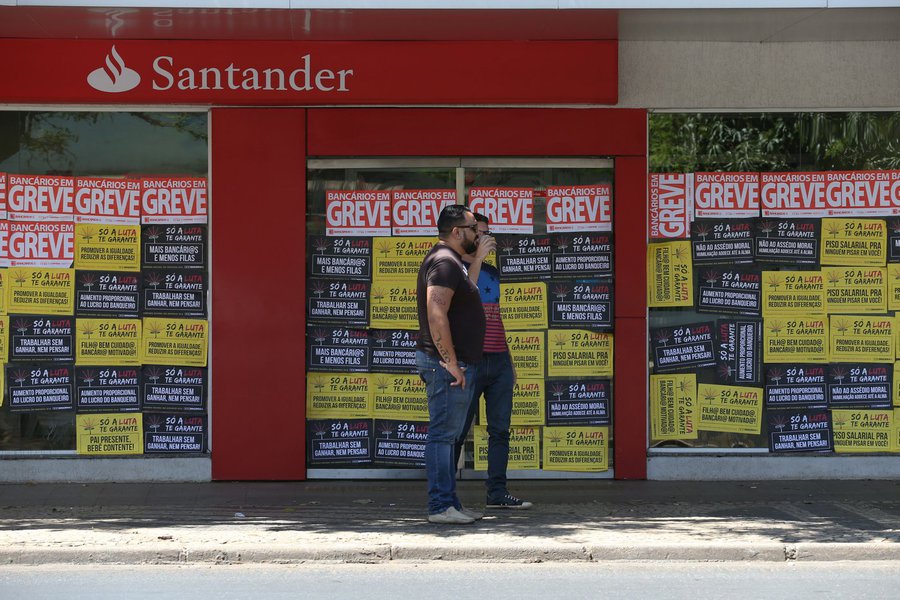 bancários (Foto: Gisele Federicce) bancários