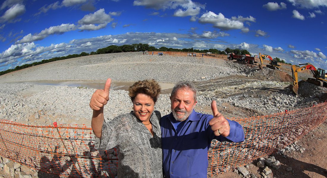 Lula Dilma São Francisco (Foto: Gustavo Conde) Lula Dilma São Francisco