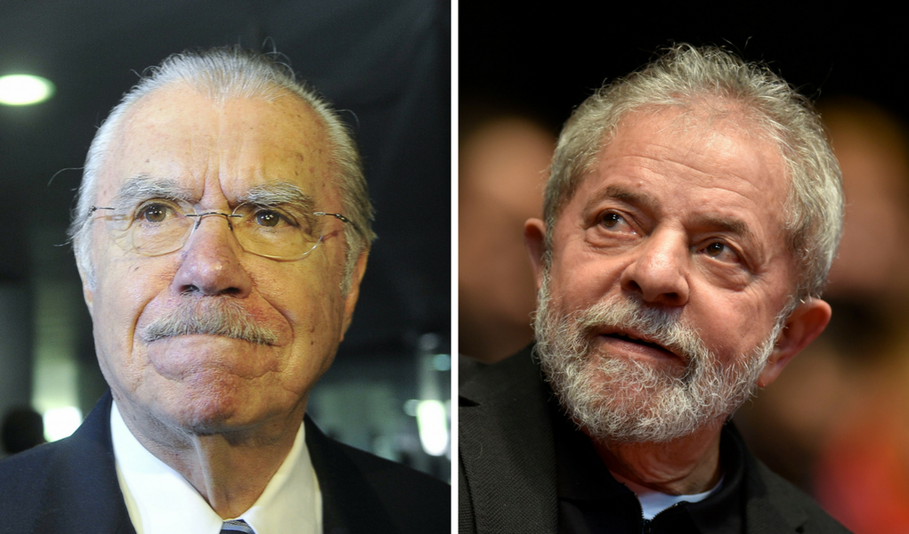 José Sarney e Lula (Foto: Aquiles Lins) José Sarney e Lula