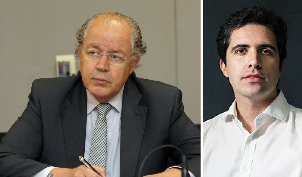 Luiz Carlos Hauly e Bernardo Mello Franco (Foto: Giuliana Miranda) Luiz Carlos Hauly e Bernardo Mello Franco