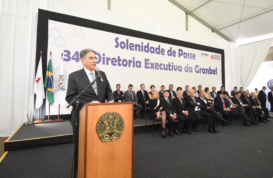 Governador Fernando Pimentel participa da posse da nova diretoria da Granbel. 15-03-2017- Palácio da Liberdade Foto: Manoel Marques/imprensa-Mg (Foto: Leonardo Lucena) Governador Fernando Pimentel participa da posse da nova diretoria da Granbel. 15-03-2017- Palácio da Liberdade Foto: Manoel Marques/imprensa-Mg