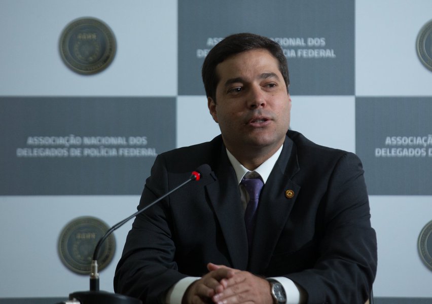 presidente da Associação Nacional dos Delegados de Polícia Federal (ADPF), Carlos Eduardo Sobral (Foto: Giuliana Miranda) presidente da Associação Nacional dos Delegados de Polícia Federal (ADPF), Carlos Eduardo Sobral
