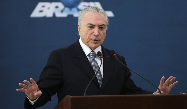 Brasília - O presidente Michel Temer participa da apresentação do novo cartão Construcard, no Palácio do Planalto.(José Cruz/Agência Brasil) (Foto: Rose Kareemi Ponce) Brasília - O presidente Michel Temer participa da apresentação do novo cartão Construcard, no Palácio do Planalto.(José Cruz/Agência Brasil)