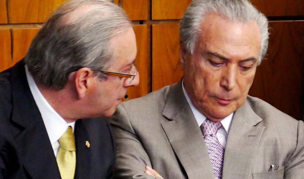 Cunha e Michel, foto Orlando Brito (Foto: Leonardo Attuch) Cunha e Michel, foto Orlando Brito