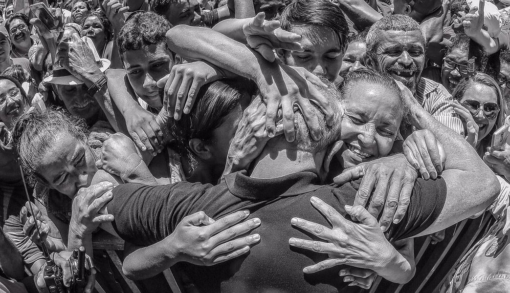 Lula no Nordeste (Foto: Emir Sader) Lula no Nordeste