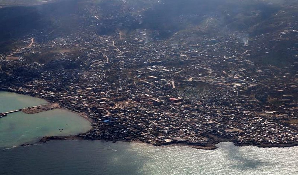 A general view after Hurricane Matthew hit Jeremie, Haiti, October 10, 2016. REUTERS/Carlos Garcia Rawlins (Foto: Paulo Emílio) A general view after Hurricane Matthew hit Jeremie, Haiti, October 10, 2016. REUTERS/Carlos Garcia Rawlins