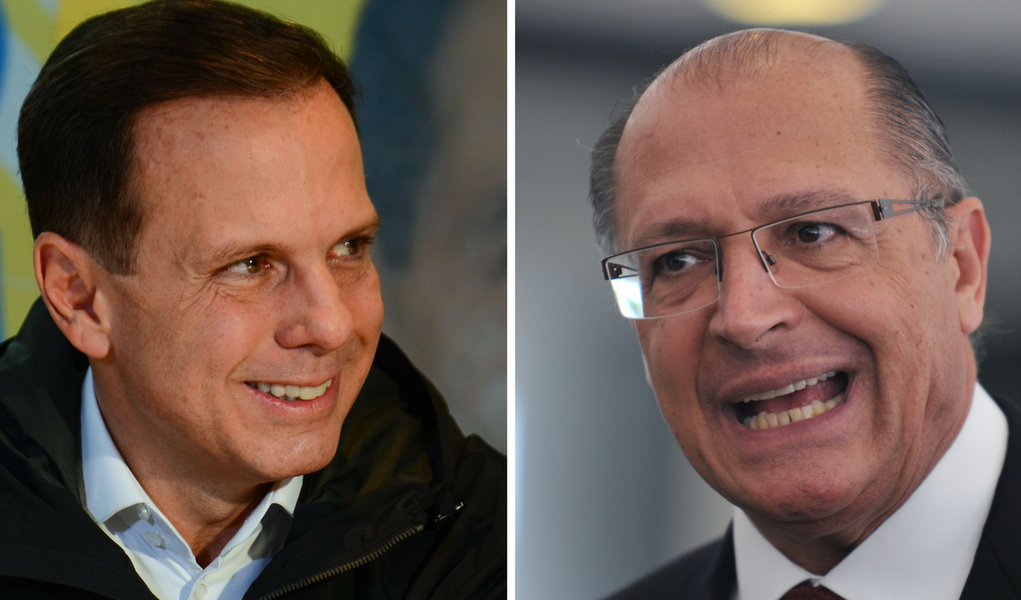 Montagem doria Alckmin (Foto: Leonardo Attuch) Montagem doria Alckmin