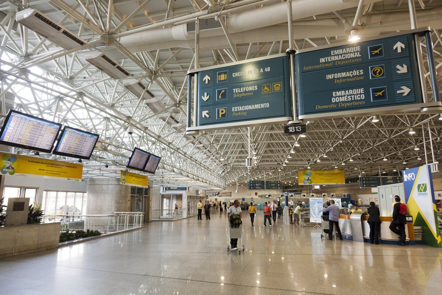 Aeroporto Internacional do Galeão (Foto: Giuliana Miranda) Aeroporto Internacional do Galeão