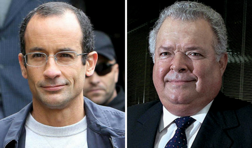 Marcelo Odebrecht e Emílio Odebrecht (Foto: Giuliana Miranda) Marcelo Odebrecht e Emílio Odebrecht