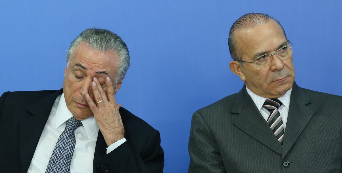Brasília- DF 08-05-2016 Presidente interino, Michel Temer durante encontro Encontro com Líderes Empresariais. Moreira Franco, Henrique Meirelles, Padilha, Marcos Pereira e Skaf. Foto Lula Marques/ (Foto: Gisele Federicce) Brasília- DF 08-05-2016 Presidente interino, Michel Temer durante encontro Encontro com Líderes Empresariais. Moreira Franco, Henrique Meirelles, Padilha, Marcos Pereira e Skaf. Foto Lula Marques/