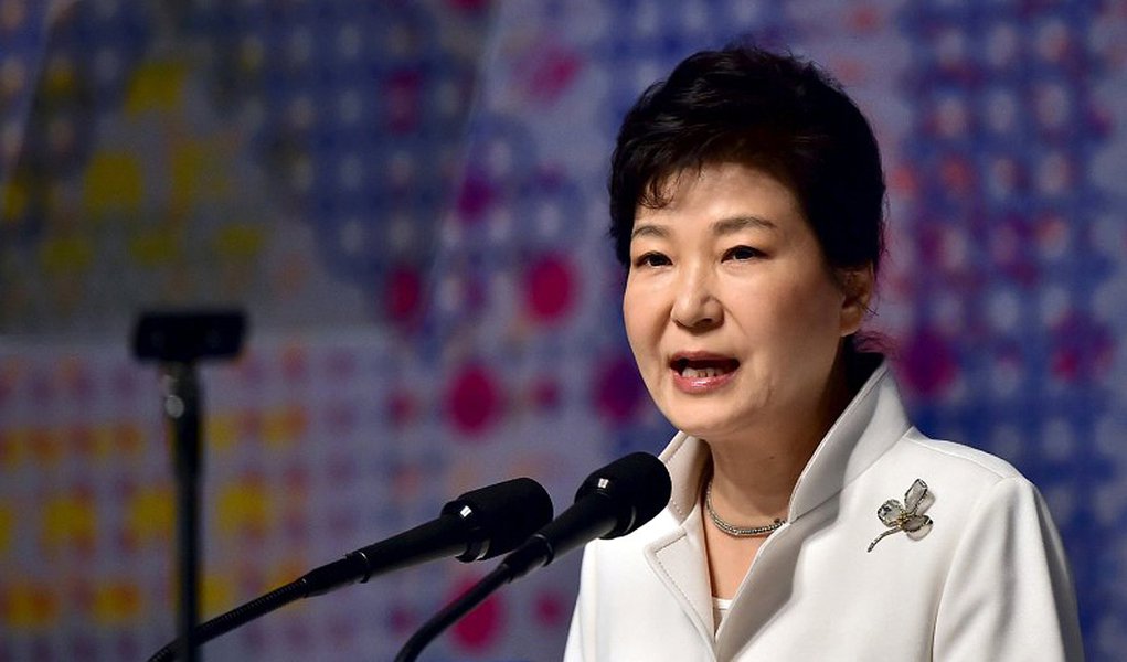 Presidente sul-coreana, Park Geun-hye. 01/03/2016 REUTERS/Jung Yeon-Je/Pool/File Photo (Foto: Giuliana Miranda) Presidente sul-coreana, Park Geun-hye. 01/03/2016 REUTERS/Jung Yeon-Je/Pool/File Photo
