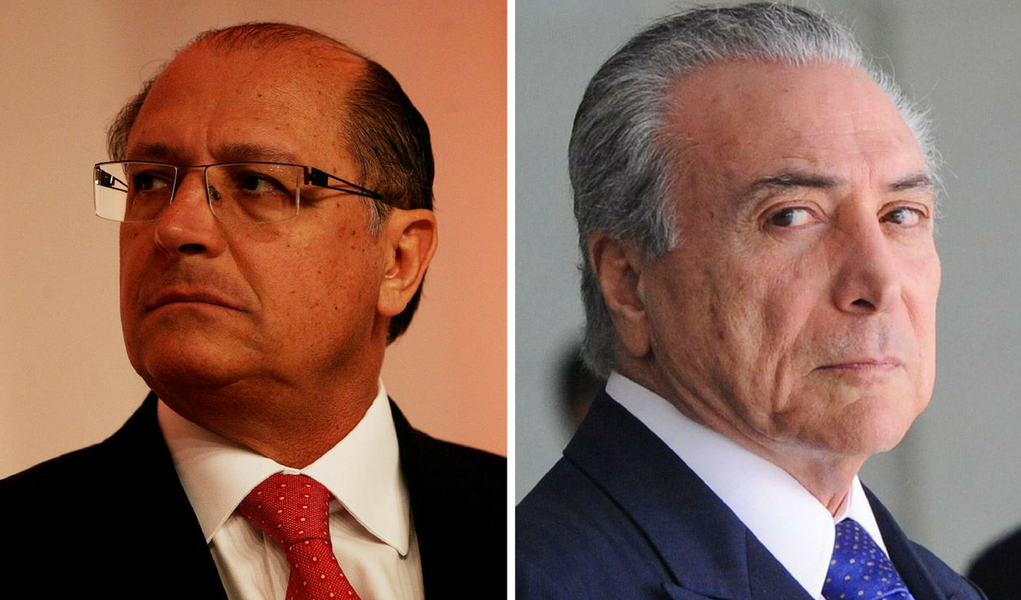 Geraldo Alckmin e Michel Temer (Foto: Giuliana Miranda) Geraldo Alckmin e Michel Temer