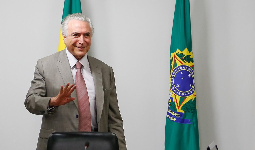 Brasília - DF, 28/09/2016. Presidente Michel Temer durante 111ª Reunião do Conselho da Câmara de Comércio Exterior - CAMEX Foto: Marcos Corrêa/PR (Foto: Aquiles Lins) Brasília - DF, 28/09/2016. Presidente Michel Temer durante 111ª Reunião do Conselho da Câmara de Comércio Exterior - CAMEX Foto: Marcos Corrêa/PR