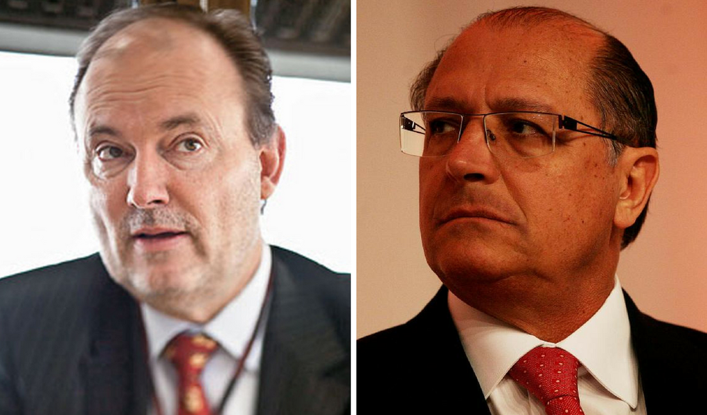 Benedicto Barbosa da Silva Júnior e Geraldo Alckmin (Foto: Giuliana Miranda) Benedicto Barbosa da Silva Júnior e Geraldo Alckmin