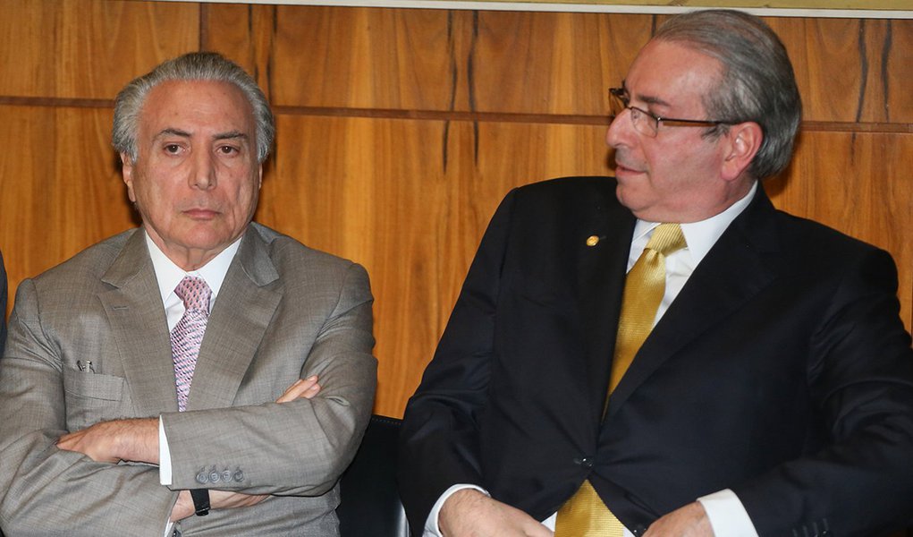 Brasília- DF 01-07-2015- Vice-Presidente Michel Temer, Eduarado Cunha, Renan Calheiros, Presidente do PT, Rui Falcão durante posse da presidente do PCdoB, Luciana Santos. Foto: Lula Marques/ Agência PT (Foto: Voney Malta) Brasília- DF 01-07-2015- Vice-Presidente Michel Temer, Eduarado Cunha, Renan Calheiros, Presidente do PT, Rui Falcão durante posse da presidente do PCdoB, Luciana Santos. Foto: Lula Marques/ Agência PT
