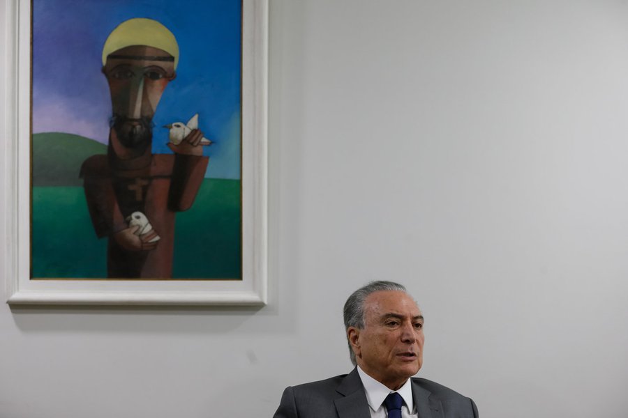 (São Paulo - SP, 31/01/2017) Entrevista para o jornal Financial Times. Foto: Beto Barata/PR (Foto: Gisele Federicce) (São Paulo - SP, 31/01/2017) Entrevista para o jornal Financial Times. Foto: Beto Barata/PR